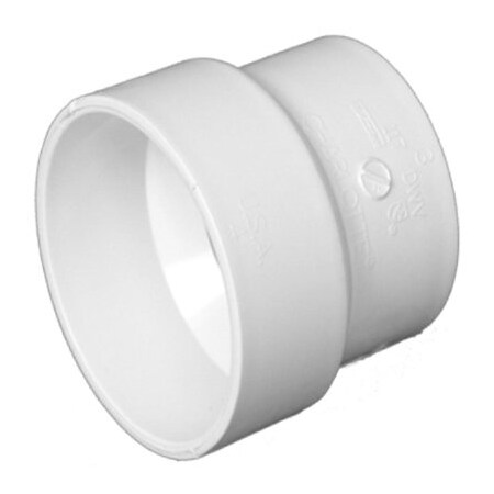 Charlotte Pipe And Foundry 4 SAndD SCH 40 Coupling PVC 00117  1000HA